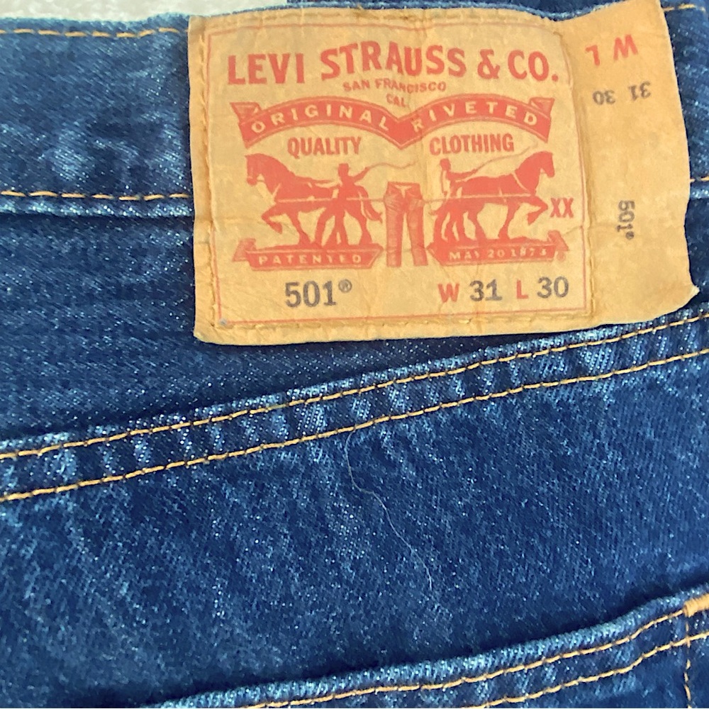 Levi's 501 Classic Button Down Jeans